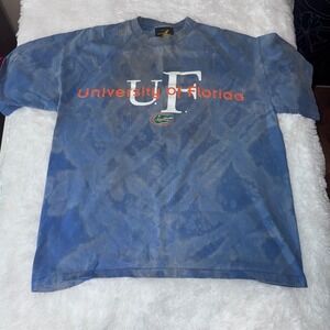 University of Florida Gators Tie Dye T-Shirt‎ Mens XL NCAA Football